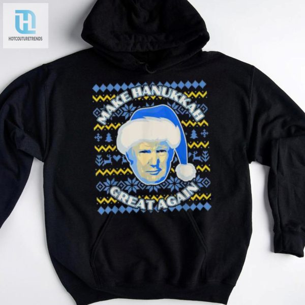 Make Hanukkah Great Again Trump Santa Shirt hotcouturetrends 1 3