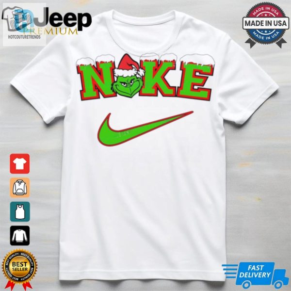 Nike Grinch Logo Christmas Shirt hotcouturetrends 1 2