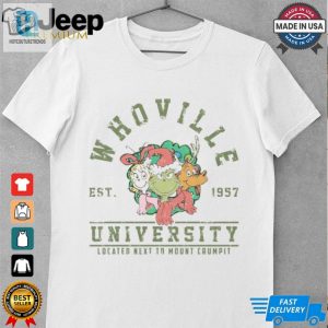 Whoville University Vintage Style Sweatshirt Classic Whoville Holiday Shirt hotcouturetrends 1 3