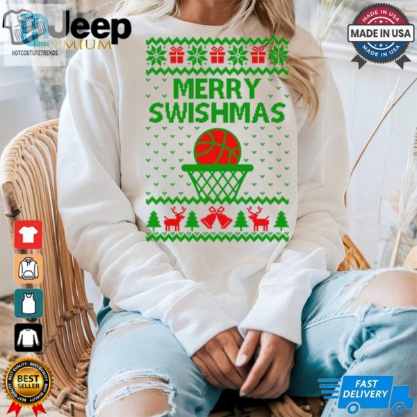 Basketball Ugly Christmas Sweater Shirt hotcouturetrends 1 1