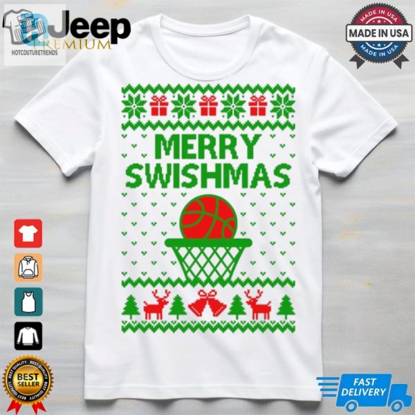 Basketball Ugly Christmas Sweater Shirt hotcouturetrends 1 2