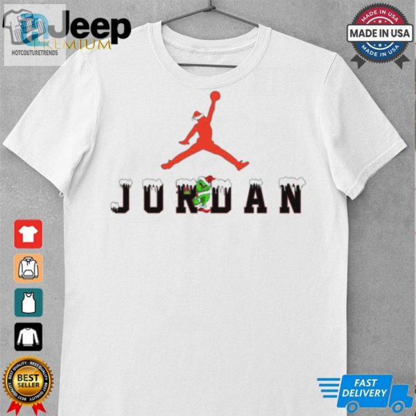 Grinch Jordan Xmas T Shirt hotcouturetrends 1 3