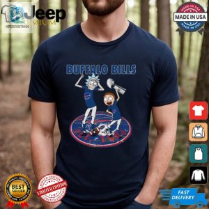 I Turned Myself Into A Buffalo Fan Morty Im Bill Rick Shirt hotcouturetrends 1 1