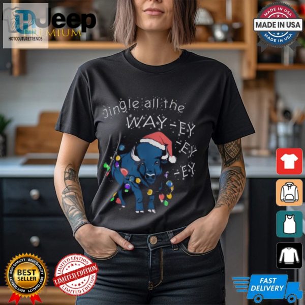 Buffalo Bills Christmas Hey Ey Ey Ey Holiday Shirt hotcouturetrends 1