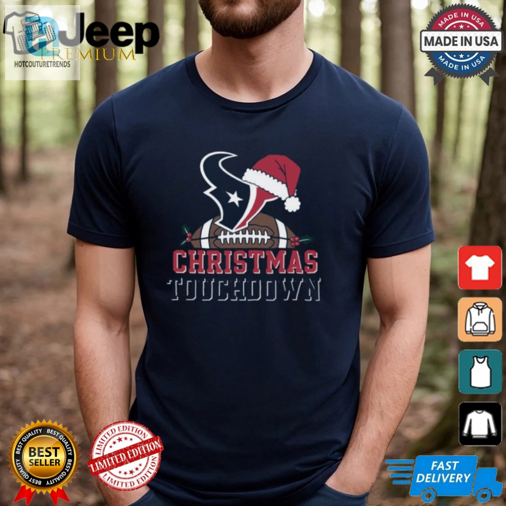 Houston Texans Christmas Touchdown Shirt 