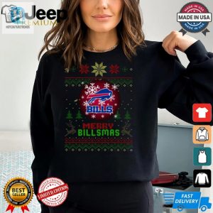 Buffalo Bills Christmas Merry Christmas Football T Shirt hotcouturetrends 1 3