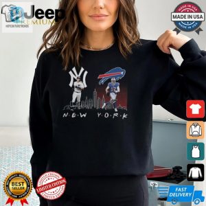 New York Yankees Baseball Buffalo Bills Football The Friends The Proud T Shirt hotcouturetrends 1 3