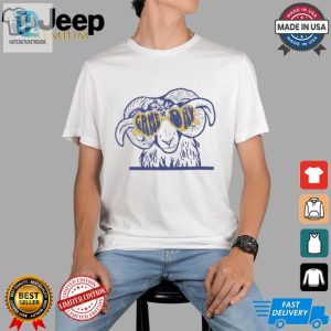 Ram With Sunglasses T Shirt hotcouturetrends 1 1