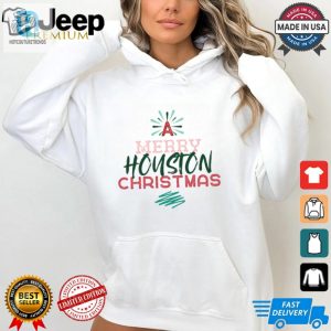 Merry Houston Texas Christmas Shirt hotcouturetrends 1 2