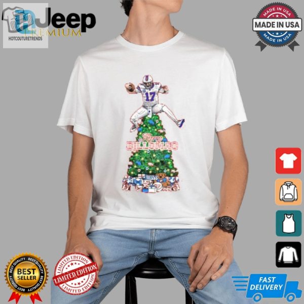 Josh Allen Merry Billsmas Buffalo Football Christmas Shirt hotcouturetrends 1 1