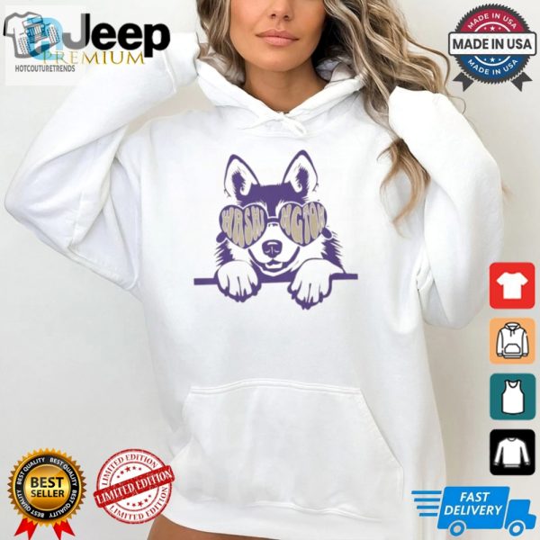 Husky With Sunglasses T Shirt hotcouturetrends 1 2