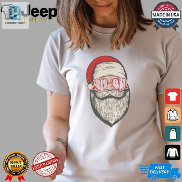 Hipster Santa Tampa Bay Football Fan Shirt hotcouturetrends 1