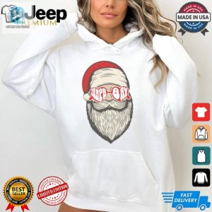 Hipster Santa Tampa Bay Football Fan Shirt hotcouturetrends 1 2