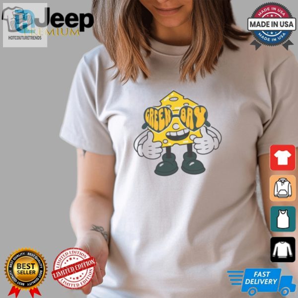 Green Bay Cheesehead Mascot Shirt hotcouturetrends 1