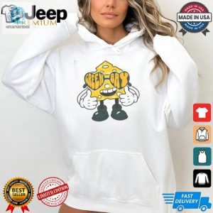 Green Bay Cheesehead Mascot Shirt hotcouturetrends 1 2