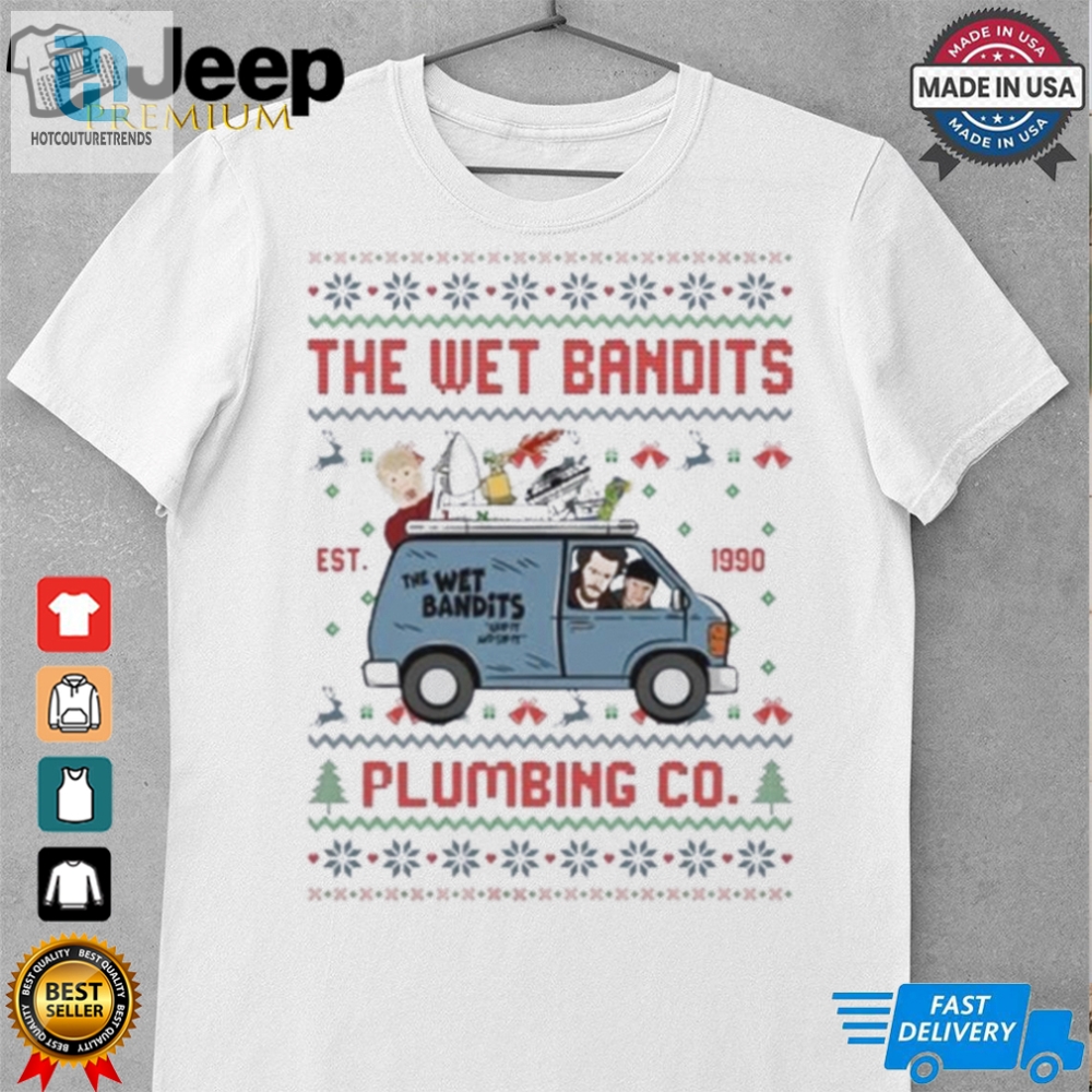 The Wet Bandits The Wet Bandits Plumbing Company Shirt 