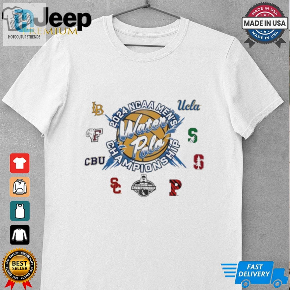 2024 Ncaa Mens Water Polo Championship 8 Teams Shirt 