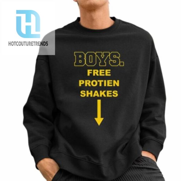 Boys Free Protien Shakes Shirt hotcouturetrends 1 2